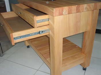 Butchers Block 2 drawer 2