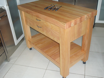 Butchers Block 2 drawer 3